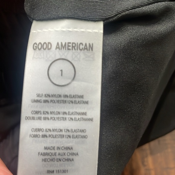 GOOD AMERICAN Waist Framer One Piece Swimsuit - Picture 11 of 11